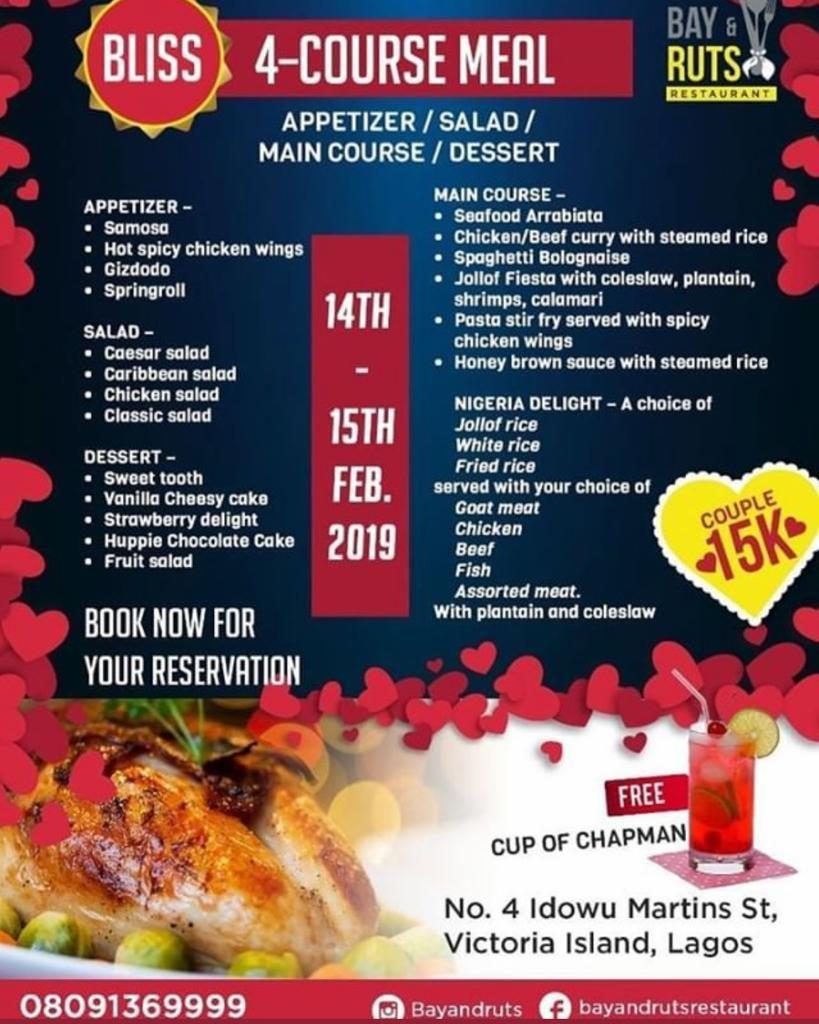 Valentine's Day Food 2019