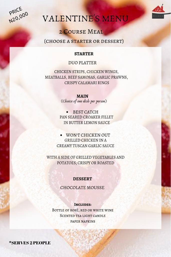 Valentine's Day Food 2019