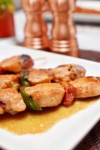 Chicken Kebab Brass & Copper