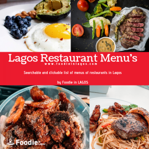 Lagos Restaurant Menus