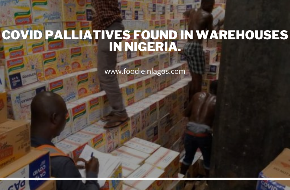 CoVid Food palliatives looting Nigeria