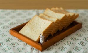 Sliced Bread in a Tray